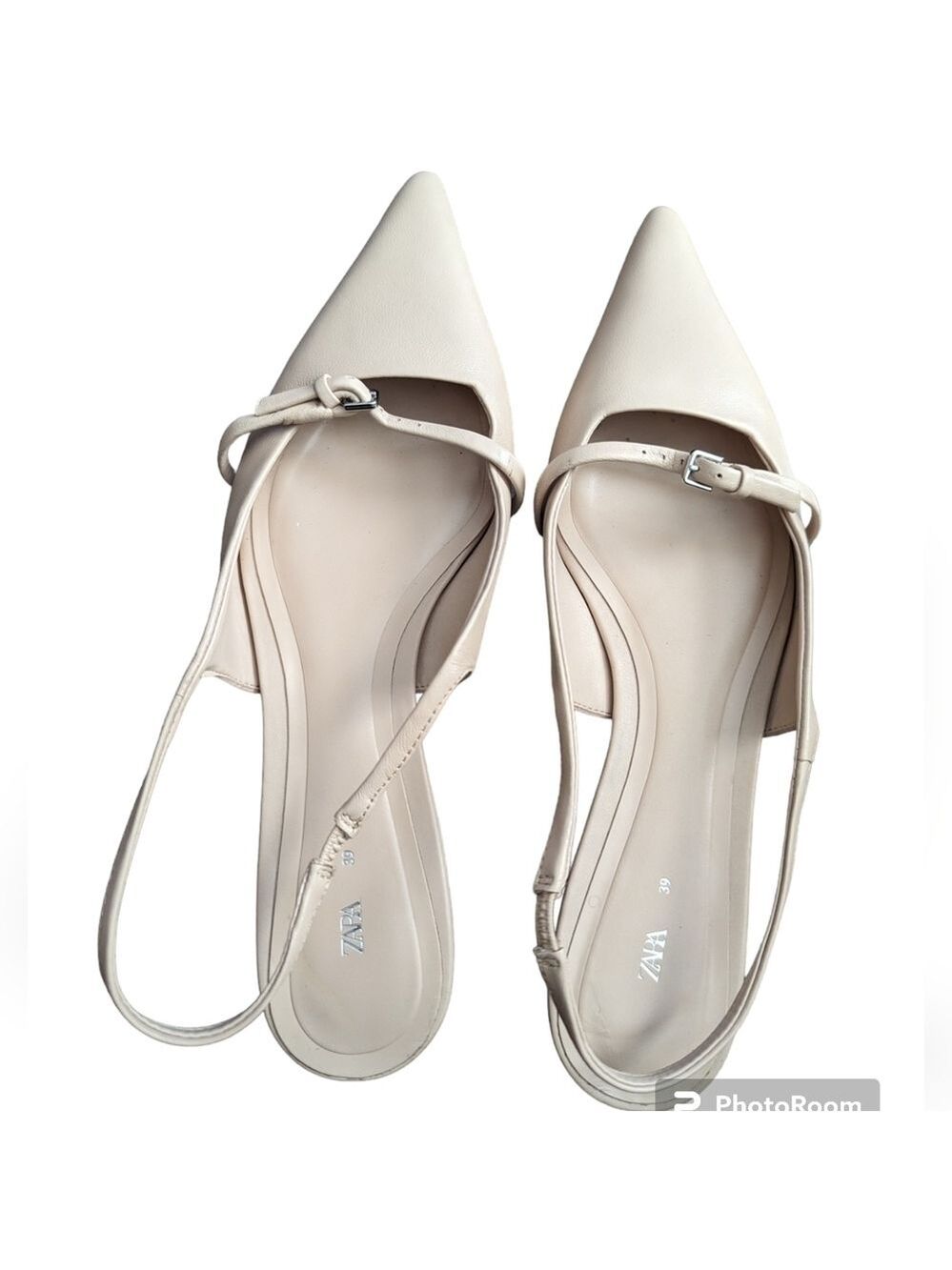 Zara Pointy Slingbacks